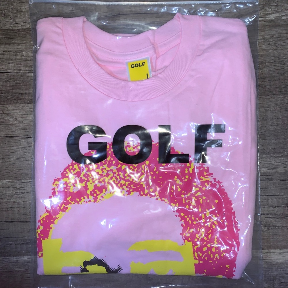 Golf wang pink flower boy tee